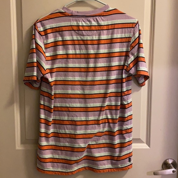 Primitive Skateboarding striped t-shirt, size s - Picture 2 of 4